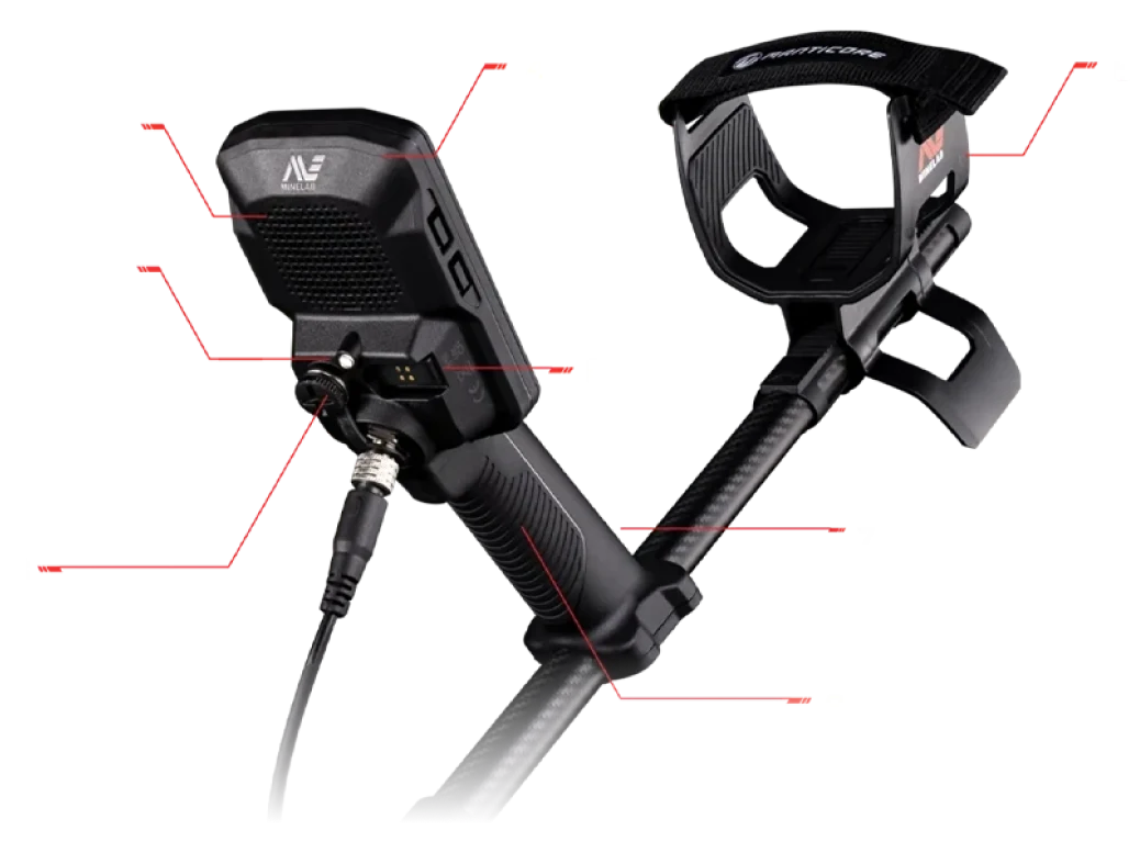 Eskişehir Minelab Manticore - Kontrol paneli